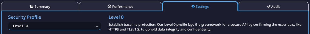 Security Profiles